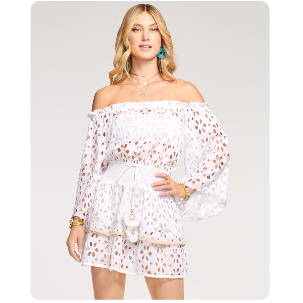 Ramy Brook
Viv Eyelet Cotton Cover-Up Dress